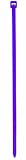 Aviditi CT433E Nylon Cable Tie, 5-1/2 Length x 0.14 Width, Purple (Case of 1000) by Aviditi