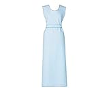 防水入浴介助用エプロン Lフリー・ブルー /7-1449-03