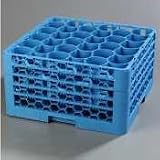 Carlisle ( rw30 – 314 ) 30コンパートメントフルサイズOptiClean ( TM ) Newave ( TM )ガラスラック[ Set of 2 ]