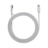 Layy Type-C USB C-磁気充電ケーブル，ラップトップ充電ケーブル(L-Tip）互換MacBook Air Pro（白), Magsafe1ラップトップ充電ケーブルと