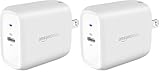 Amazonベーシック 20W 1ポート USB-C ウォールチャージャー 高速充電 非PPS ホワイト