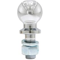 Amazon.co.jp: ヒッチボール スチール製 牽引能力 約3400kg