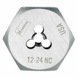 Die 3 / 8 – 16 1 Hex Hanson , Sold as 1 Each