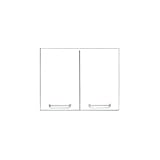 関家具 インテリア 収納 食器棚 50上置 クリスタルIII 121016 【代引き不可】