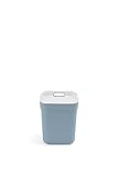 CURVER(カーバー) 分別ダストボックス ブルー 10L ゴミ箱 収納 キッチン リビング ダストボックス 収納ケース 卓上ゴミ箱 丸洗いできる 軽い 持ち運び簡単 リサイクル原料 蓋つき 卓上