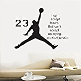 2016新しいホット販売DIY Jordan Dunk Basketballハンディクラフトクリエイティブの壁のステッカー子供部屋affixed Tothe冷蔵庫Spruce Up Decals