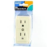 パナソニック(Panasonic) 接地 ダブルコンセント WK3004WP