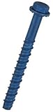 ITW Brands 24193 5/16" x 3", Steel Hex Washer Head Large Diameter Tapcon Concrete Anchors [並行輸入品]