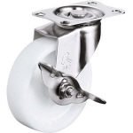 [3670074]ハンマー　Ｅシリーズオールステンレス自在ＳＰ付ナイロン車１００ｍｍ 315EN100BAR01