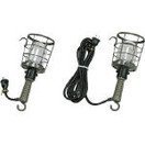 ハタヤ　防雨型ハンドランプ　単相１００Ｖ　１００Ｗ耐震電球付　電線１０ｍ付 CW10H