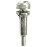 AES Industries 3804 2イン1 1 / 4 "と3 / 8 "カットオフホイールMandrel ( 1 / 4 "シャンク)
