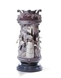 リヤドロ (Lladro) 淑女の庭（花瓶・グレー・RE-DECO） 01007033