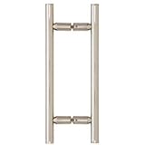 アンティーク真鍮8 "ラダースタイルバックツーバックプルハンドル LP8X8PN