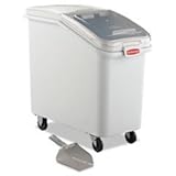 * * ProSaveモバイル原料Bin、26.18 Gal、15 1 / 2 W X 29 1 / 2d X 28h、ホワイト* *