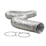 4 "直径アルミドライヤーダクト – $ 0.59 per foot-buy最大25 ' Longアルミホイルダクトホースwith 2 Lambro Tentionクランプ