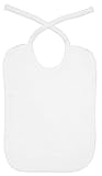 BabywearUK Medium Tie Bib White by BabywearUK