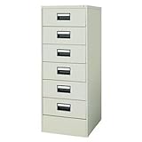 コクヨ　カードキャビネット　B6　2列6段　色F1