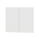 幅75木扉：ホワイト ： 日本製SOHOスタイル壁面収納PCデスクシェルフ用オプションパーツ【paceed】 ホワイト(white) 低ホルムアルデヒド リビング収納