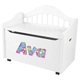 Personalized Limited Editionホワイトおもちゃボックス