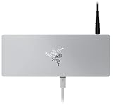 Razer Thunderbolt 4 Dock (Mercury White) ドッキングステーション Thunderbolt 4 USB-A 3.2 Gen 2 ギガビットイーサネットポート UHS-II SD カードスロット 3.5mm オーディオジャック 90W出力 4K/8Kディスプレイ出力 Windows Mac 【日本正規代理店保証品】 RC21-01690200-R3J1