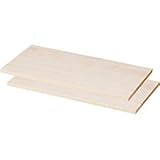 Garage 収納庫(本棚) fantoni GL用棚板2枚入り 幅90cm GL-090TI 白木