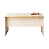 Garage パソコンデスク fantoni テーブル 幅140cm 奥行き80cm GL-148D 白木