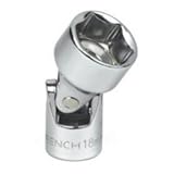 GearWrench 80260 0.25 in. Drive 6 Point Flex Socket - 14 mm.
