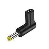 ALLVD Type-C変換 Let's note 5.5×2.5mm(15V) 変換 ノートパソコン充電 DC電源 トリガープラグ PD 急速充電 高速データ転送, ノートPC 100W TYPE-C