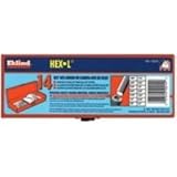 Eklind Tool 269-10214 14Pc. Inch L-Wrench Hexkey Set Long Arm W-