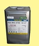 不飽和ポリエステル樹脂トップコート　ＰＣＧトップコート砂無し　グリーン　２０ｋｇ