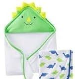 Carters Just One You Boys Bath Towel Set Blue/green by Carter's