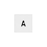 アイマーク:IM ステンシル A 文字サイズ50×40mm AST-A5040 型式:AST-A5040