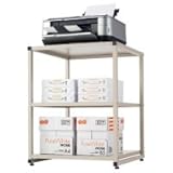 林製作所　プリンタラック　3段　プリンター台　TH-12-1