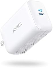 Anker PowerPort III 65W Pod (PD 充電器 USB-C) 【PPS規格対応/PD対応/PowerIQ 3.0 (Gen2) 搭載/PSE技術基準適合/折りたたみ式プラグ】MacBook Pro