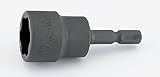 コーケン 1/4(6.35mm)H 電ドル用アンカーボルトソケット(ストッパー付/サーフェイス) 19mm BD016J-19SF