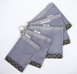 sugarSNAP Files A Set of 5 Mesh Diaper Bag Organizer Inserts (black+white) by sugarSNAP