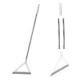 KKLM シリコン ほうき 万能シリコンほうき 万能 静電気防止 抜け毛対策 超軽量 リムーバブル おしゃれ 多機能 室内掃除に最適 犬猫の毛 髪の毛 ラグカーペットのゴミも簡単除去 便利な掃除用品 1m