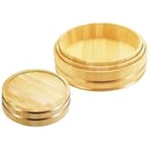 雅うるし工芸 銅箍 飯台 27cm 椹/銅タガ 日本 BHV01027