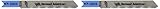 Vermont American 30026 U Shank 2-3/4-Inch 21TPI High Speed Steel Metal Cutting Jigsaw Blade, 2-Pack 