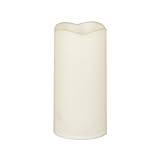 Gerson Wax Covered Resin Candle, 3 by 6-Inch by Gerson