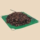Bosmere G306 84-Inch by 84-Inch Poly Bos-Sheet Yard Waste Tarp With Corner Handles, Green [並行輸入品]