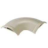 （まとめ） エレコム モール接続ユニット 平面曲がり 幅75mm用 ベージュ LD-GAM57 1個 〔×10セット〕