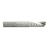 Micro 100 SFA-500-812 Single Flute Router for Aluminum, 1/2' Cutter Diameter, 1/2' Shank Diameter, 1