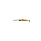 Opinel N Degree10 Beechwood Handle Boxed Slim Knife, 10 cm Blade by Opinel [並行輸入品]
