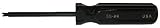 L.H. Dottie SPN6 Spanner Tamper Proof Hand Driver No.6 Screw [並行輸入品]
