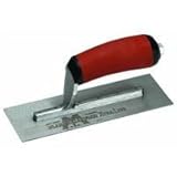 MARSHALLTOWN The Premier Line MXS20D 20-Inch by 4-Inch Finishing Trowel with Curved DuraSoft Handle 