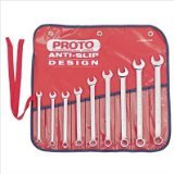 Stanley Proto J1200R-MASD 18 Piece 12 Point Metric Combination Wrench Set by Stanley-Proto