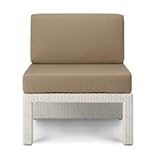 TOEX　ソファラタンCA11（ホワイト+コーヒービーン）　【ガーデンチェア】 ホワイト+コーヒービーン