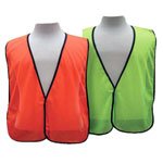 3A Safety - Mesh Safety Vest - No Stripe - Orange by 3A Safety