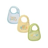 【並行輸入】【メール便】Carter's Hugs 3-Pack Teething Bibs カーターズ　よだれかけ　3枚セット（スマイル＆ハグ）